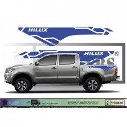TOYOTA HILUX 4x4  - Kit Complet - Tuning Sticker Autocollant Graphic Decals