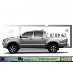 Toyota Hilux OFF ROAD 4x4 kit complet autocollant tuning sticker Fun Stickers