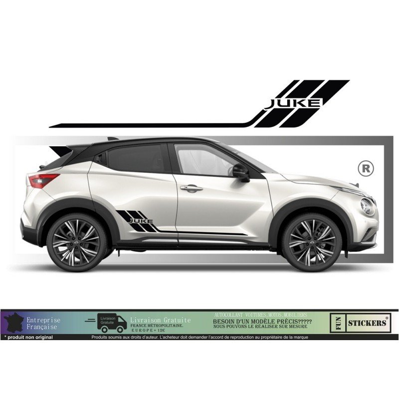 Nissan Juke Side bands - kit sticker stickers