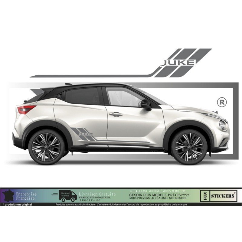 Nissan Juke Side bands - kit sticker stickers
