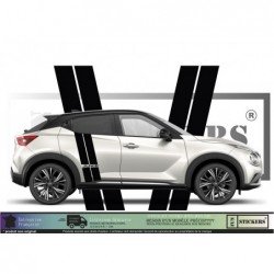 Nissan Juke bandes laterales kit complet autocollant sticker Fun Stickers