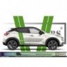 Nissan Juke bandes laterales kit complet autocollant sticker Fun Stickers