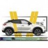 Nissan Juke bandes laterales kit complet autocollant sticker Fun Stickers