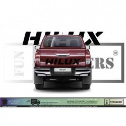 Sticker logo benne Toyota Hilux kit autocollant 4x4 Fun Stickers