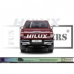 Sticker logo benne Toyota Hilux kit autocollant 4x4 Fun Stickers