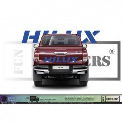Sticker logo benne Toyota Hilux kit autocollant 4x4 Fun Stickers