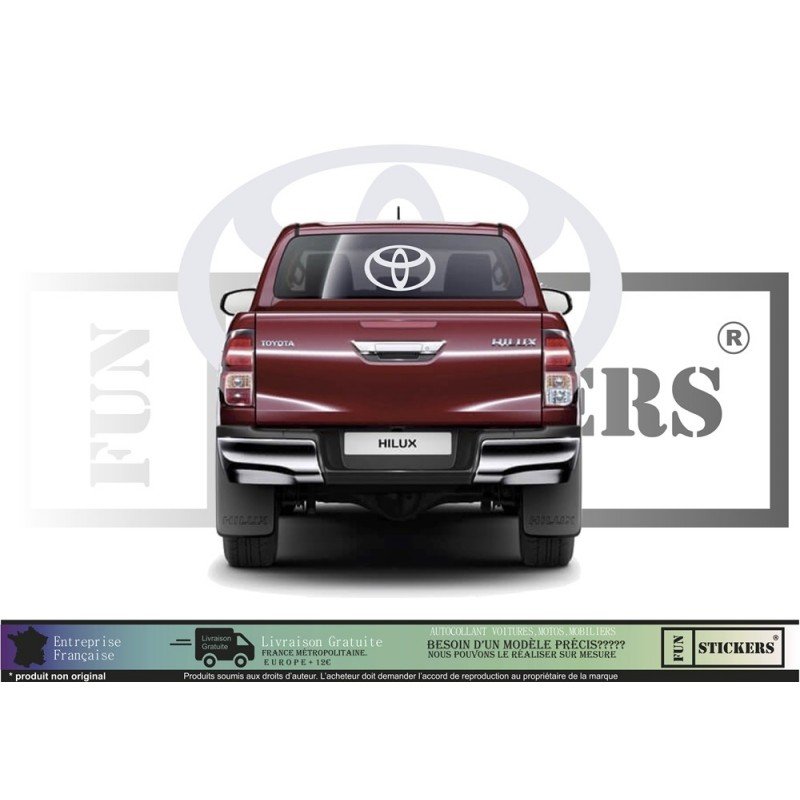 Toyota kit logo constructeur complet autocollant tuning Fun Stickers