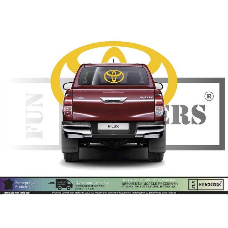 Toyota kit logo constructeur complet autocollant tuning Fun Stickers