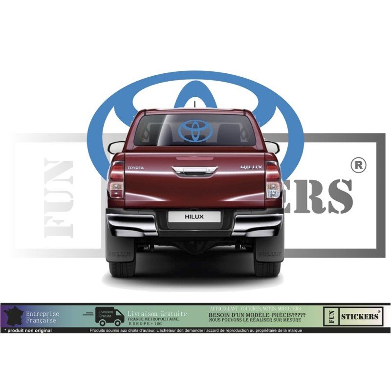 Toyota kit logo constructeur complet autocollant tuning Fun Stickers