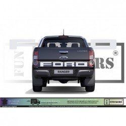 Ford Ranger Raptor kit logo constructeur complet autocollant Fun Stickers