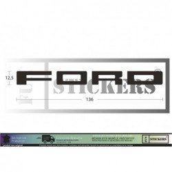 Ford Ranger Raptor kit logo constructeur complet autocollant Fun Stickers
