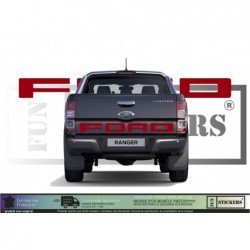 Ford Ranger Raptor kit logo constructeur complet autocollant Fun Stickers