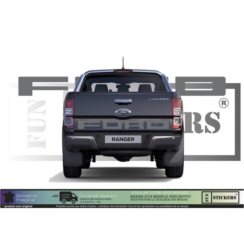 Ford Ranger Raptor kit logo constructeur complet autocollant Fun Stickers