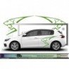 Peugeot Logo Lion ST GTI racing - - Complete Kit - Tuning Sticker Sticker Graphic Decals