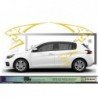 Peugeot Logo Lion ST GTI racing - - Complete Kit - Tuning Sticker Sticker Graphic Decals