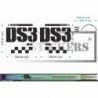Citroen DS3 kit logos stickers lateraux capot tuning Fun Stickers