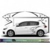 Peugeot Logo Lion ST GTI racing - - Complete Kit - Tuning Sticker Sticker Graphic Decals