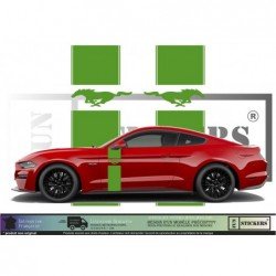 Ford Mustang bandes laterales kit complet autocollant tuning Fun Stickers
