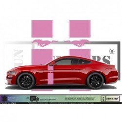 Ford Mustang bandes laterales kit complet autocollant tuning Fun Stickers