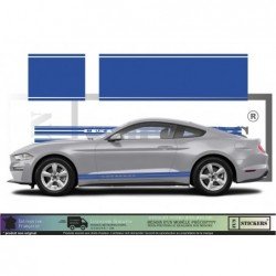 Ford Mustang kit complet bandes decoratives tuning autocollant Fun Stickers