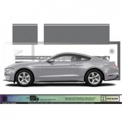 Ford Mustang kit complet bandes decoratives tuning autocollant Fun Stickers