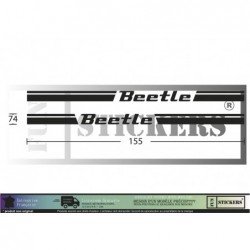 Volkswagen New Beetle bandes kit complet autocollant tuning Fun Stickers