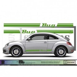 VW New Beetle BUG kit complet autocollant tuning sticker Fun Stickers