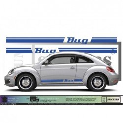 VW New Beetle BUG kit complet autocollant tuning sticker Fun Stickers