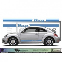 VW New Beetle BUG kit complet autocollant tuning sticker Fun Stickers