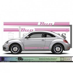VW New Beetle BUG kit complet autocollant tuning sticker Fun Stickers