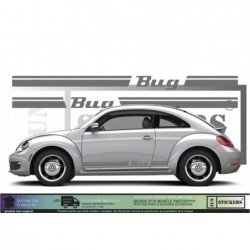 VW New Beetle BUG kit complet autocollant tuning sticker Fun Stickers