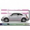 Kit bandes autocollantes VW Coccinelle New Beetle Fun Stickers