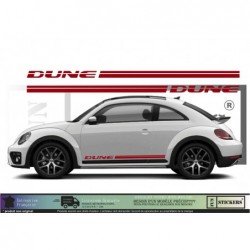 VW Coccinelle New Beetle Dune kit complet autocollant tuning Fun Stickers