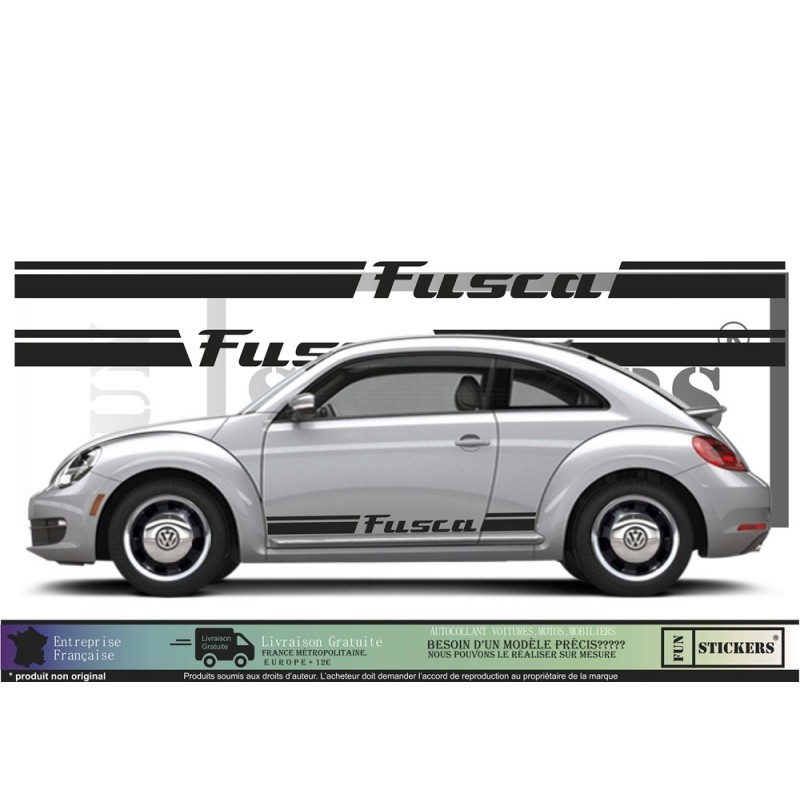 Volkswagen New Beetle Coccinelle FUSCA -  - Kit Complet - Tuning Sticker Autocollant Graphic Decals