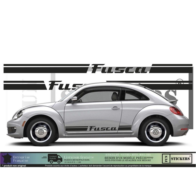 Volkswagen New Beetle FUSCA - - Complete Kit - Tuning Sticker Sticker Graphic Decals