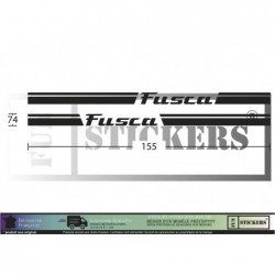 Volkswagen New Beetle FUSCA - - Complete Kit - Tuning Sticker Sticker Graphic Decals