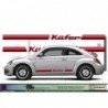 VW Coccinelle New Beetle Kafer kit complet autocollant decoration Fun Stickers