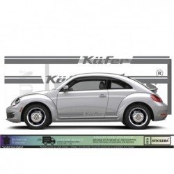 VW Coccinelle New Beetle Kafer kit complet autocollant decoration Fun Stickers