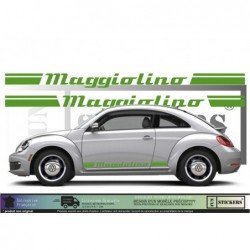 VW New Beetle Coccinelle Maggiolino kit complet autocollant sticker Fun Stickers