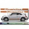 VW New Beetle Coccinelle Maggiolino kit complet autocollant sticker Fun Stickers