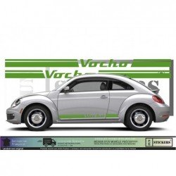 VW New Beetle Coccinelle Vocho kit complet autocollant decoration Fun Stickers