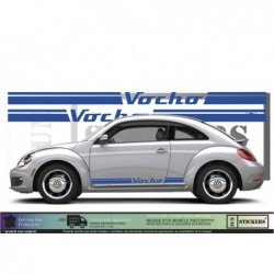 VW New Beetle Coccinelle Vocho kit complet autocollant decoration Fun Stickers