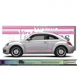 VW New Beetle Coccinelle Vocho kit complet autocollant decoration Fun Stickers