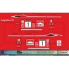 Mitsubishi Lancer Evo kit anniversaire edition rallye autocollant Fun Stickers