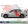 Mitsubishi Lancer Evo Tommi Makinen Edition autocollants rallye Fun Stickers