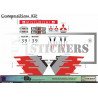 Mitsubishi Lancer Evo Tommi Makinen Edition autocollants rallye Fun Stickers