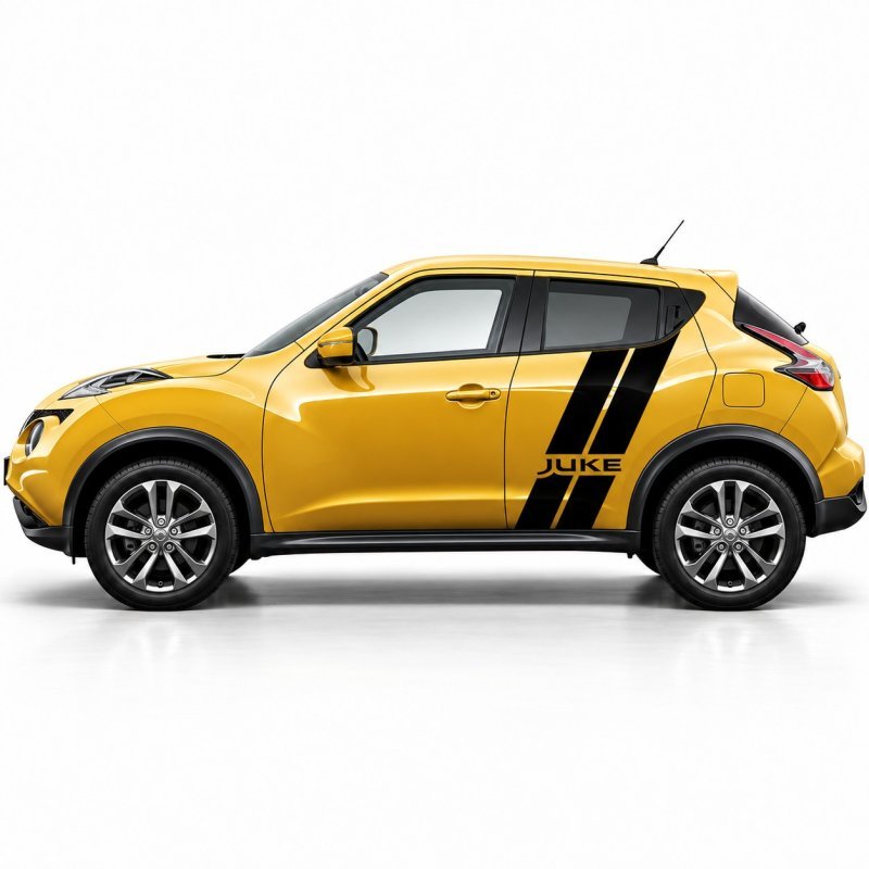 thumbnail image 2 of Nissan Juke Decorative Racing Stripes – Left & Right Side Decals (Matte Finish) 2 of 4