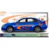 Subaru Impreza WRC Rally PIG Cochon kit autocollants Fun Stickers