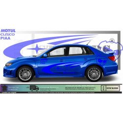 Subaru Impreza WRC Rally PIG Cochon kit autocollants Fun Stickers