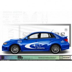 Subaru Impreza WRC Rally Corona kit sponsoring autocollants Fun Stickers